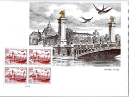 Z240 - BLOC PA - PARIS PONT ALEXANDRE III - C.I.T.T. PARIS 1949 - EDITION DU 13/02/23 - 1960-.... Mint/hinged