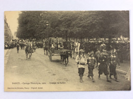 NANCY (54) : Cortège Historique 1909 - Groupe De Callot -  Imprimeries Réunies - Demonstrations