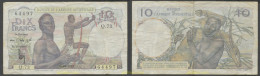 7998 AFRICA OCCIDENTAL FRANCESA 1949 AFRIQUE OCCIDENTALE 10 FRANCS 1949 - États D'Afrique De L'Ouest