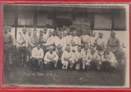 Carte Photo 82. Caylus  9è Régiment D'Infanterie  1928   Militaires Très Beau Plan - Caylus