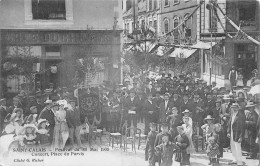 P-24-T.BR-3308 : SAINT-CALAIS. FESTIVAL DU 8 MAI 1909. CONCERT. PLACE DU PARVIS. - Saint Calais