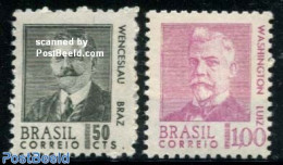 Brazil 1968 Definitives 2v, Mint NH - Ungebraucht