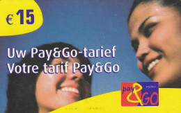 PREPAID PHONE CARD BELGIO  (CZ2813 - [2] Prepaid & Refill Cards