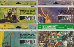 4 PHONE CARDS BELGIO LG  (CZ2794 - Sammlungen