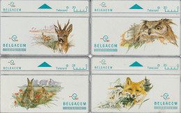 4 PHONE CARDS BELGIO LG  (CZ2795 - Sammlungen