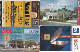 4 PHONE CARDS UNGHERIA  (CZ2764 - Hongrie