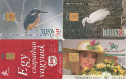 4 PHONE CARDS UNGHERIA  (CZ2755 - Hungary