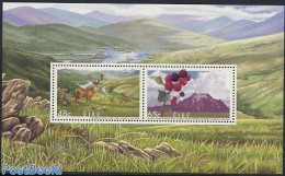 Ireland 2005 Joint Issue Canada S/s, Mint NH, Nature - Sport - Various - Birds Of Prey - Deer - Fruit - Mountains & Mo.. - Neufs