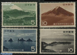 Japan 1962 Fuji Hakone Izu Park 4v, Mint NH - Neufs