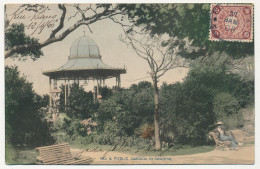 CPA - CHINE - SHANGHAI - Public Garden In Shanghai - Affr Coté Vue 1906 - Chine