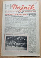 Hrvatski Vojnik 1944 Br. 28 NDH Ustasa Newspaper  Ante Pavelic, Hrvatski Legionari Na Oporavku U Alpama - Other & Unclassified