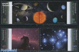 Germany, Federal Republic 2011 Youth, Astronomy 4v (2v+[:]), Mint NH, Science - Astronomy - Ungebraucht