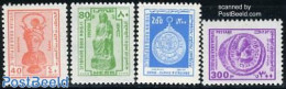 Syria 1978 Archaeology 4v, Mint NH, History - Various - Archaeology - Money On Stamps - Archeologia