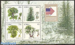 Ireland 2006 Trees S/s, Washington 2006, Mint NH, Nature - Trees & Forests - Philately - Nuevos