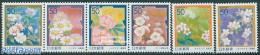 Japan 2006 Flowers From Kinky 6v (2v+[:::]), Mint NH, Nature - Flowers & Plants - Ungebraucht