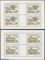 Czechoslovkia 1980 BRATISLAVA 2 M/sS, Mint NH, Art - Castles & Fortifications - Other & Unclassified