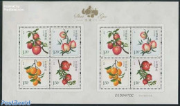 China People’s Republic 2014 Fruits M/s, Mint NH, Nature - Fruit - Ungebraucht