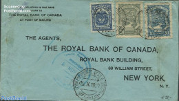 Colombia 1927 Envelope To New York, Postal History - Colombie