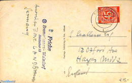 Germany, Empire 1947 Postcard From Bremerhaven (American Zone), Postal History - Sonstige & Ohne Zuordnung