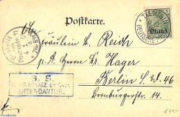 China (before 1949) 1903 Postcard From TIENTSIN To Berlin, Postal History - Other & Unclassified