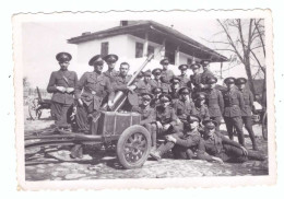 M3 Romania Small Format 4 Military FOTO Artilery - Roemenië