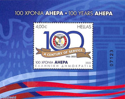 Greece 2022 100 Years AHEPA S/s, Mint NH, Various - Justice - Neufs
