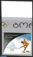 Georgia 2006 Olympic Winter Games Torino 1v. Imperforated, Mint NH, Sport - Various - Olympic Winter Games - Skating -.. - Erreurs Sur Timbres