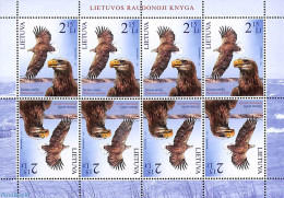 Lithuania 2011 Birds Of Prey M/s, Mint NH, Nature - Birds - Birds Of Prey - Lithuania