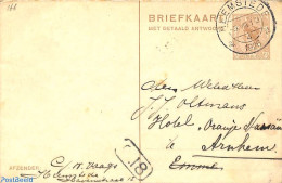 Netherlands 1926 Reply Paid Postcard 7.5/7.5c, Used Postal Stationary - Briefe U. Dokumente