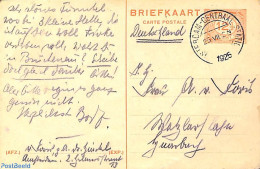Netherlands 1925 Postcard 12.5c, Used Postal Stationary - Storia Postale