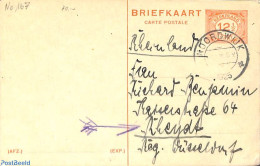 Netherlands 1925 Postcard 12.5c, Used Postal Stationary - Covers & Documents