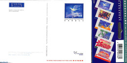 Hong Kong 1999 Postcard Set Christmas, Airmail (6 Cards), Unused Postal Stationary, Religion - Christmas - Brieven En Documenten