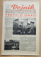 Hrvatski Vojnik 1944 Br. 23 NDH Ustasa Newspaper  Ante Pavelic, Ante Vrkljan, Nikola Mandic, Ante Vokic - Other & Unclassified