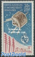 French Antarctic Territory 1965 I.T.U. Centenary 1v, Unused (hinged), Science - Transport - Various - Telecommunicatio.. - Neufs