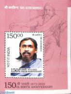 India 2022 Sri Aurobindo S/s, Mint NH - Unused Stamps