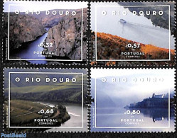 Portugal 2012 Rio Douro 4v, Mint NH, Transport - Ships And Boats - Art - Bridges And Tunnels - Ungebraucht