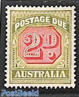 Australia 1938 2d, Postage Due, Stamp Out Of Set, Unused (hinged) - Otros & Sin Clasificación