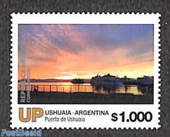 Argentina 2022 Ushuaia Harbour 1v, Mint NH, Transport - Ships And Boats - Nuovi
