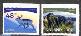 Norway 2023 Svalbard National Park 2v S-a, Mint NH, Nature - Animals (others & Mixed) - National Parks - Nuovi