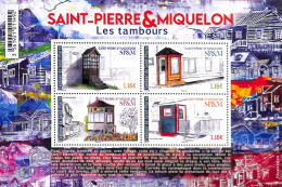 Saint Pierre And Miquelon 2023 House Entries S/s, Mint NH - Other & Unclassified