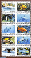 Costa Rica 2006 Isla Del Coco 10v, Mint NH, Nature - Birds - Fish - Sea Mammals - Turtles - Fishes