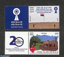 India 2023 My Stamp 2v+tabs, Mint NH - Nuovi