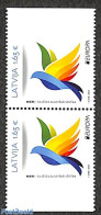 Latvia 2023 Europa, Peace 2v From Booklet, Mint NH, History - Europa (cept) - Peace - Autres & Non Classés