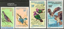 New Caledonia 1970 Birds 4v, Unused (hinged), Nature - Birds - Kingfishers - Pigeons - Neufs