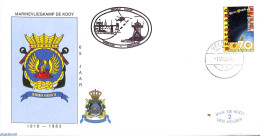 Netherlands, Fdc Special Army Covers 1983 Marinevliegkamp De Kooy, Postal History, Transport - Helicopters - Helicópteros