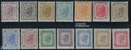 Austria 1905 Definitives 14v, Without Lack Bands, Unused (hinged) - Ongebruikt