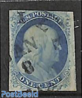 United States Of America 1851 1c, Used, Used Or CTO - Gebraucht