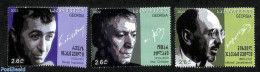 Georgia 2022 Cultural Personalities 3v, Mint NH - Georgia