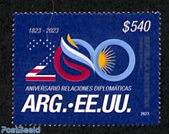 Argentina 2023 Diplomatic Relations With USA 1v, Mint NH - Unused Stamps