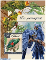 Djibouti 2016 Parrots, Mint NH, Nature - Birds - Parrots - Djibouti (1977-...)